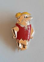 Speldje van BARNEY RUBBLE, tekenfilm serie THE FLINTSTONES., Verzamelen, Speldjes, Pins en Buttons, Ophalen of Verzenden, Gebruikt