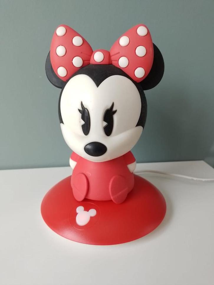 Philips Disney SoftPal Minnie Mouse LED tafellamp, Kinderen en Baby's, Kinderkamer | Inrichting en Decoratie, Zo goed als nieuw