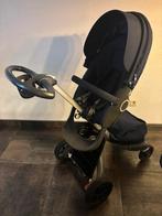 Stokke Xplory donkerblauw met veel extra’s, Gebruikt, Duowagen, Combiwagen, Ophalen