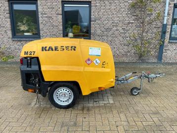 Kaeser M27 Kubota 2,7 m3 / min 7 Bar 18 kW Mobiele Silent Di beschikbaar voor biedingen