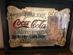 Vintage Coca-Cola Spiegel - Kroeg Decoratie, Ophalen, Rechthoekig, 50 tot 100 cm, Minder dan 100 cm