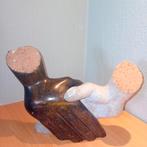 Serpentijn 'Handdruk' Machinga, Zimbabwe, Antiek en Kunst, Ophalen of Verzenden