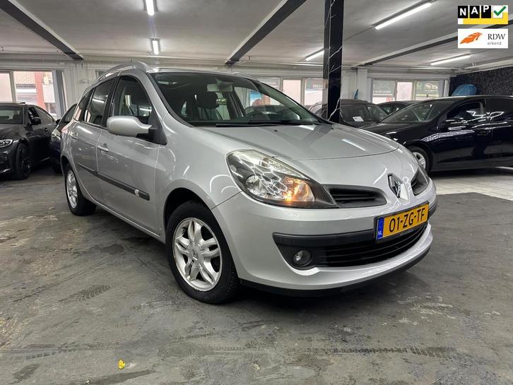 Renault Clio Estate 1.6 16V Automaat/Pano/airco Dynamique, Auto's, Renault, Bedrijf, Te koop, Clio, ABS, Airbags, Airconditioning