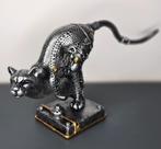 Beeldje, Steampunk "Cheetah" H.17cm, Verzamelen, Ophalen of Verzenden, Nieuw, Dier