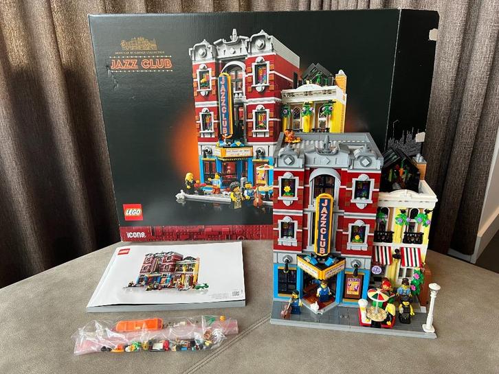 Lego 10312 Jazz Club, Kinderen en Baby's, Speelgoed | Duplo en Lego, Zo goed als nieuw, Lego, Complete set, Ophalen of Verzenden