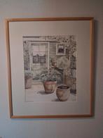 Aquarel Schilderij Sylvia S. Canalini, Ophalen of Verzenden