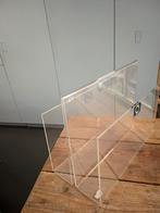 Lectuurbak plexiglas, Huis en Inrichting, Woonaccessoires | Krantenbakken en Lectuurbakken, Ophalen, Gebruikt