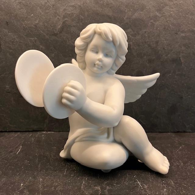 Rosenthal Studio-Haus Engel met bekken – 15 cm – Porselein, Verzamelen, Beelden en Beeldjes, Zo goed als nieuw, Fantasy, Ophalen of Verzenden