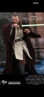Hot Toys MMS525  THE PHANTOM MENACE 1/6 QUI-GON JINN, Ophalen of Verzenden, Zo goed als nieuw, Actiefiguurtje