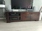indische teak tv dressoir, Ophalen, 150 tot 200 cm, Teakhout, Zo goed als nieuw