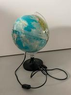 wereldbol lamp jaren 80, Ophalen of Verzenden, Gebruikt, Lamp