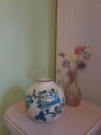 Vintage vaasje met vogel en bloemen, Antiek en Kunst, Ophalen of Verzenden