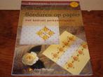 Erica Fortgens: Borduren op papier met perkamentpapier, Ophalen of Verzenden, Zo goed als nieuw, Overige thema's, Overige typen