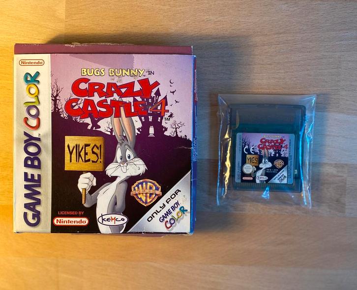 Nintendo Gameboy: Crazy Castle 4, Spelcomputers en Games, Games | Nintendo Game Boy, Zo goed als nieuw, 1 speler, Vanaf 3 jaar