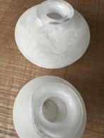 DutZ vaasjes, Huis en Inrichting, Woonaccessoires | Vazen, Wit, Ophalen of Verzenden, Minder dan 50 cm, Glas