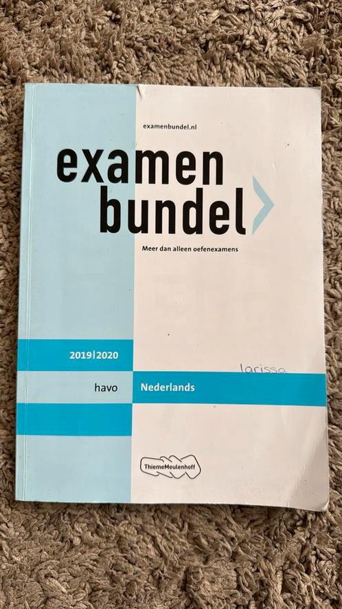 Examenbundel - havo Nederlands 2019/2020, Boeken, Schoolboeken, Gelezen, Nederlands, HAVO, Ophalen of Verzenden