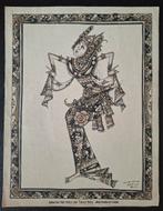 Origineel pentekening Bali 1970, Antiek en Kunst, Kunst | Tekeningen en Foto's, Ophalen of Verzenden