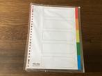 Tabbladen A4 kleur 5 tabs nieuw in de verpakking, Ophalen of Verzenden, Nieuw