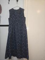 Uniqlo Maxi Jurk - Maat L - Bloemenprint, Blauw, Maat 42/44 (L), Ophalen of Verzenden, Zo goed als nieuw