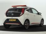 Toyota Aygo 1.0 VVT-i x-cite (bj 2019), 12 maanden, Gebruikt, 4 stoelen, Leder en Stof