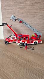 Playmobil brandweerwagen, Ophalen of Verzenden, Gebruikt