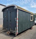 Mooie metalen schaftwagen/werkplek/tinyhouse/pipowagen/keet, Doe-het-zelf en Verbouw, Ophalen, Gebruikt, ?, ?