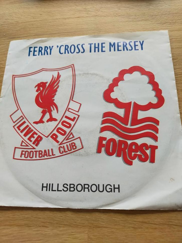 Ferry Cross the Mersey , clublied Liverpool, Cd's en Dvd's, Vinyl Singles, Zo goed als nieuw, Pop, Ophalen of Verzenden