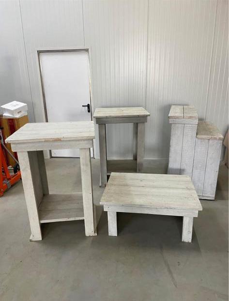 Statafel/praattafels, Huis en Inrichting, Tafels | Statafels, Zo goed als nieuw, Ophalen