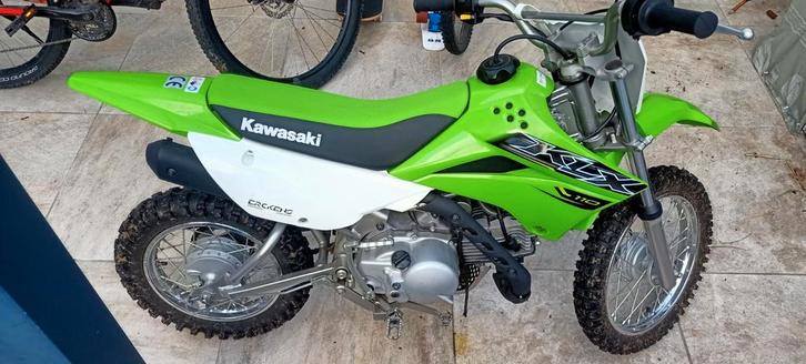 Kawasaki 110 klx zgan, Fietsen en Brommers, Minibikes, Midibikes en Pitbikes, Zo goed als nieuw, Overige typen, Ophalen of Verzenden