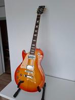 Harley Benton V7 Cherry Sunburst linkshandig linkshandige, Ophalen, Zo goed als nieuw, Solid body, Overige merken