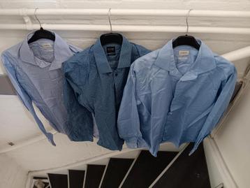 Te koop aangeboden herenblouses Maat M (39/40)  beschikbaar voor biedingen