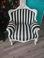 Gave barok fauteuil, Huis en Inrichting, Fauteuils, Ophalen, Zo goed als nieuw, 75 tot 100 cm, 50 tot 75 cm