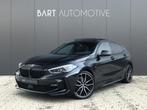 BMW 1-serie 118i High Executive M pakket|Camera|Panodak|Harm, Gebruikt, Zwart, Leder, Bedrijf