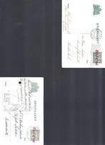 Poststuk  twee  Briefkaarten met opdruk, Postzegels en Munten, Verzenden, Briefkaart