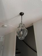 Vintage Venetiaanse Hanglamp, Huis en Inrichting, Lampen | Hanglampen, Ophalen of Verzenden, Gebruikt, Glas, Minder dan 50 cm
