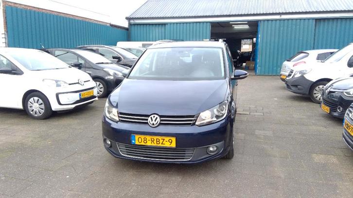 Volkswagen Touran 1.6 TDI 77KW 7P 2011 Blauw, Auto's, Volkswagen, Particulier, Touran, Diesel, B, MPV, Handgeschakeld, Origineel Nederlands