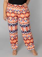 Spice red travelstof broek Pippa van Colletta Maat 50, Kleding | Dames, Grote Maten, Colletta, C, C, Nieuw