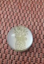 Decoratie ananas in glas, Huis en Inrichting, Woonaccessoires | Overige, Ophalen of Verzenden, Zo goed als nieuw
