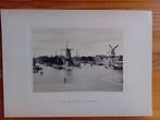Prent Rotterdam - circa 1905 - Delfshaven, Ophalen of Verzenden, Voor 1940, Gebruikt, Overige onderwerpen