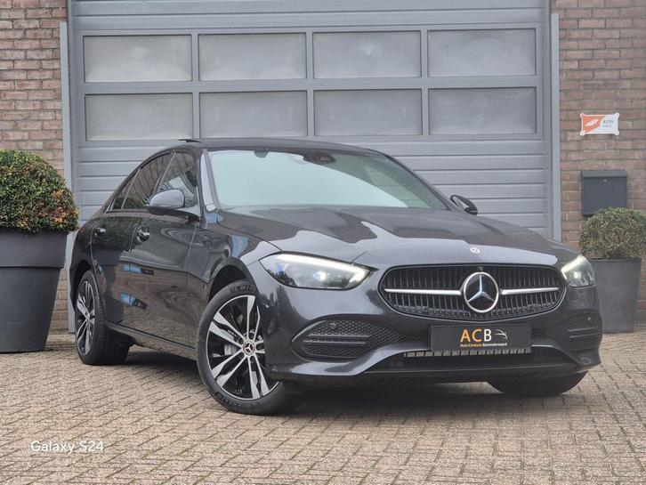Mercedes-Benz C-Klasse 300 e Business-line Zwart leder / Pan, Auto's, Mercedes-Benz, Bedrijf, Te koop, C-Klasse, Achteruitrijcamera