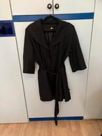 Art zwart linnen robe manteau /jas / jurk xl, Kleding | Dames, Zwart, Maat 46/48 (XL) of groter, Ophalen of Verzenden, Zo goed als nieuw