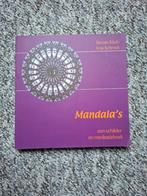 mandala's een schilder en meditatie boek, Boeken, Hobby en Vrije tijd, Ophalen of Verzenden, Nieuw, Tekenen en Schilderen