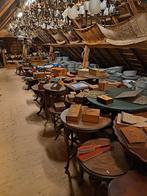 Bloemen tafel, Ophalen