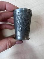 Royal Holland Pewter Daalderop tinnen sierbeker – antiek, Ophalen of Verzenden