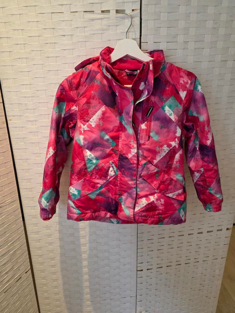 Winterjas/ski jas crivit maat 122/128, Meisje, Crivit, Ophalen of Verzenden, Zo goed als nieuw