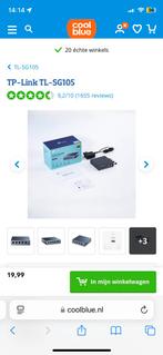Nieuwe TP-Link TL-SG105 Switch, Computers en Software, Netwerk switches, Ophalen of Verzenden, Nieuw