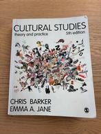 Culturele Studies - Barker & Jane - 5e Editie, Ophalen of Verzenden, Gamma, Gelezen, HBO