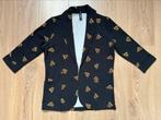 Shoeby Eksept blazer colbert jasje zwart/bruin maat S, Zwart, Ophalen of Verzenden, Zo goed als nieuw, Maat 36 (S)
