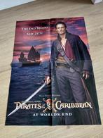 Pirates of the Caribbean poster Elizabeth Swann, Will Turner, Rechthoekig Staand, Ophalen of Verzenden, Zo goed als nieuw, A1 t/m A3