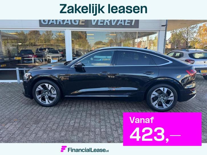 Audi e-tron Sportback 55 quattro Business edition 95 kWh, Auto's, Audi, Bedrijf, Lease, Financial lease, e-tron, ABS, Achteruitrijcamera